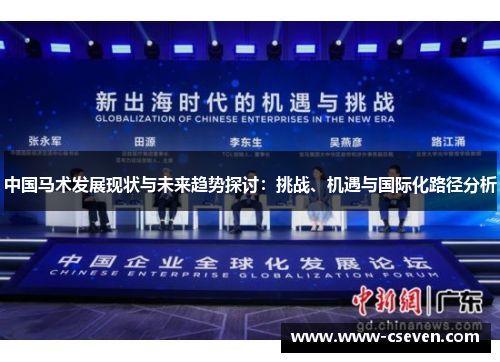 中国马术发展现状与未来趋势探讨：挑战、机遇与国际化路径分析